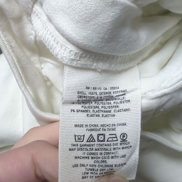 Anthropologie Pilcro and the Letterpress High Rise Denim Leggings size 28 White - Picture 5 of 11